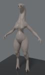  3d_(artwork) alien biped breasts digital_media_(artwork) female hi_res humanoid monster pussy solo vivalo_(species) vulpes_helios_(artist) white_skin 