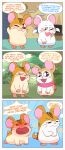 absurd_res arms_cross bijou_(hamtaro) blush bodily_fluids comic cricetid crushpepper crying detailed_background english_text eyes_closed female hamster hamtaro_(series) hi_res incest_(lore) inside male mammal outside pashmina_(hamtaro) rodent sandy_(hamtaro) sibling_(lore) stan_(hamtaro) tagme tears text twins_(lore)