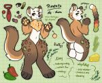 @zuples ambiguous_gender anthro brown_body brown_fur butt fur gulonine hi_res leopard_spots male mammal marten mustelid musteline sable_(marten) solo spots