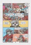  2019 age_difference alex_(harmarist) brother/brother clothed clothing comic cub english_text food harmarist hi_res incest licking_cheek male male/male mammal text will_(harmarist) young 