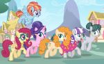  aged_down alternate_universe cloudy_quartz_(mlp) cookie_crumbles_(mlp) earth_pony equid equine friendship_is_magic horn horse mammal mrs._shy_(mlp) my_little_pony pear_butter_(mlp) pony pterippus twilight_velvet_(mlp) unicorn windy_whistles_(mlp) wings 