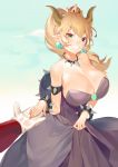  absurdres bowser_peach bowsette breasts highres j_na mario_(series) 