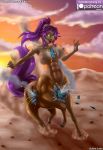  abs absurd_res breasts centaur equid equid_taur female hi_res libra-11 mammal mammal_taur solo sunset taur 