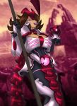  armor female hi_res melee_weapon polearm scythe solo toughset weapon 
