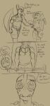 2024 anthro barazoku barbell biceps bite biting_lip blush bottomwear broken_wing cavemanon_studios clothing dialogue duo english_text exercise father_(lore) father_and_child_(lore) father_and_son_(lore) goodbye_volcano_high hair head_crest hi_res hoodie koopacoon male mature_anthro mature_male monochrome muscular muscular_anthro muscular_arms muscular_male naser_(gvh) parent_(lore) parent_and_child_(lore) parent_and_son_(lore) pecs prehistoric_species pterodactylus pterosaur reptile ripley_(snoot_game) scalie shirt short_hair shorts snoot_game snout son_(lore) tank_top text topwear weightlifting wings workout