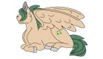 alpha_channel equid equine fan_character fluffy fluffy_tail fur hi_res horse mammal my_little_pony pony simple_background tan_fur transparent_background wings 