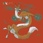  1:1 asian_mythology canid canine dragon east_asian_mythology eastern_dragon feral fox fur furred_dragon hybrid mammal mythology shamerli solo whiskers 