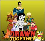  captain_hero drawn_together foxxy_love ling_ling princess_clara spanky_ham toot_braunstein wooldoor_sockbat xandir_p._wifflebottom 