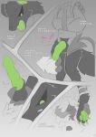 2025 2_horns absurd_res angry ankles_tied anthro arms_tied astat1ne balls bdsm black_sclera bottomless bottomless_anthro bottomless_male bound bovid calm canid canine canis caprine chinese_description chinese_text claws clenched_teeth clothed clothing comic curved_horn digital_drawing_(artwork) digital_media_(artwork) digitigrade dominant dominant_anthro dominant_male dominant_prey duo ears_back ellipsis erection evil_grin eyes_closed fangs feet fluffy fluffy_tail foot_fetish foot_grab foot_lick foot_play fur genitals gradient_background green_eyes green_inner_ear green_inner_mouth green_pawpads green_penis green_toe_claws grin head_horn heart_reaction hi_res horn larger_anthro larger_male licking male male/male male_anthro mammal page_number panel_skew pawpads penis pink_eyes pivoted_ears pointy_ears prick_ears revenge_rape shaking sheep short_snout simple_background size_difference skinny_anthro skinny_male small_dom_big_sub smaller_anthro smaller_male smile spot_color submissive submissive_anthro submissive_male submissive_predator tail teeth text toe_claws tongue tongue_out translation_request tremble_lines trembling wolf wool_(fur) wool_hair