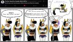 2025 absurd_res ambiguous_gender anthro bat blarf022 blush clothing crossed_arms dialogue disgust duo english_text female fishnet_clothing fishnet_legwear fishnet_topwear footwear fur grossed_out hi_res holding_clothing holding_footwear holding_nose holding_object holding_shoes honduran_white_bat leaf-nosed_bat legwear mammal microbat nonbinary_(lore) shoes sibling_(lore) sister_(lore) smelly_shoes stink_fumes stink_lines text topwear vinchi_von_bat_(blarf022) vranda_von_bat_(blarf022) white_body white_fur yangochiropteran