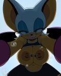 2025 4:5 absurd_res anthro areola athletic_wear back_wings barbell_piercing bat bedroom_eyes belly big_breasts big_ears black_bra black_clothing black_leggings black_legwear black_nose black_sports_bra black_underwear black_wings bodily_fluids bra breasts brown_areola brown_nipples clothed clothed_anthro clothed_female clothing detailed digital_drawing_(artwork) digital_media_(artwork) exposed_breasts female female_anthro fur gloves half-closed_eyes handwear hi_res leggings legwear light lighting looking_at_viewer looking_down looking_down_at_viewer low-angle_view mammal membrane_(anatomy) membranous_wings multicolored_body multicolored_bra multicolored_clothing multicolored_fur multicolored_sports_bra multicolored_underwear multiple_piercings narrowed_eyes navel navel_barbell navel_piercing nipple_barbell nipple_clamp nipple_piercing nipples orange_body orange_fur orange_inner_ear piercing pink_clothing pink_gloves pink_handwear pink_tongue pupils raised_bra raised_clothing raised_underwear rouge_the_bat seductive sega shaded signature solo sonic_the_hedgehog_(series) sports_bra sweat sweatdrop sweaty_arms sweaty_belly sweaty_breasts sweaty_face teal_eyes teeth thehumancopier tongue tongue_out two_tone_body two_tone_bra two_tone_clothing two_tone_fur two_tone_sports_bra two_tone_underwear underwear white_body white_bra white_clothing white_ears white_fur white_sports_bra white_underwear wings