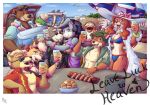 aloha_shirt amphibian anthro avian bear beltino_toad beverage bikini bikini_bottom bikini_top bird black_hair black_nose blonde_hair breasts brown_body brown_fur canid canine chicken cleavage clothed clothed_anthro clothed_female clothed_male clothing cooler crossover disney english_text eyewear eyewear_on_head feathers female fox frog fur galliform gallus_(genus) gomerz22 green_body green_skin grey_body grey_fur group hair hare hat headgear headwear james_mccloud lady_kluck lagomorph leporid little_john maid_marian male male/female mammal multicolored_body multicolored_fur navel nintendo orange_body orange_fur pattern_clothing pattern_shirt pattern_topwear peppy_hare phasianid photo red_body red_fur red_hair robin_hood robin_hood_(disney) shirt star_fox story story_in_description sun_hat sunglasses sunglasses_on_head swimwear tan_body tan_fur text toad_(frog) topwear two-piece_swimsuit two_tone_body two_tone_fur vivian_hare vixy_reinard white_body white_feathers white_fur