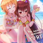  amano_nozomi battle_girl_high_school bikini himukai_yuri swimsuits tagme 