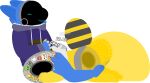 alpha_channel ambiguous_oviposition anthro arthropod bee bottomless clothed clothing egg egg_inflation egg_insertion fellatio female goo_creature group hi_res honeypot_(tf2_demo_2004) hoodie hoodie_only hybrid hymenopteran insect machine male male/female onomatopoeia oral oviposition penile protogen questionable_consent sex slime_(blob) sound_effects stickerboard_(tf2_demo_2004) stickers_on_body text tf2_demo_2004 topwear topwear_only trio