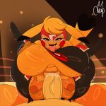 1:1 absurd_res anthro areola big_breasts blonde_hair breasts brown_areola brown_nipples chapsan clothing cosplay_pikachu_(costume) dipstick_ears dipstick_tail disembodied_hand duo ear_markings erection female female_penetrated fighting_ring first_person_view generation_1_pokemon genitals hair hi_res huge_breasts huge_thighs kanna_(joaoppereiraus) looking_at_viewer male male/female male_penetrating male_penetrating_female male_pov markings mask multicolored_ears nintendo nipples one_breast_out open_mouth penetration penis pikachu pikachu_libre pokemon pokemon_(species) sex sports_mask sportswear tail tail_markings thick_thighs tongue tongue_out vaginal vaginal_penetration wrestling_mask wrestling_outfit