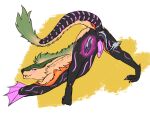 4:3 absurd_res anal anal_penetration anal_vore anthro anthro_pred anus ark_survival_evolved ass_up blue_eyes blush butt challenge corrhan digital_media_(artwork) dragon duo erection feral feral_prey fur genitals hair hi_res horn inside internal jack-o&#039;_pose kustrin looking_at_viewer macro male male/male male_pred male_prey mammal managarmr micro mythological_creature mythological_scalie mythology nude partially_inside penetration penis pinup pose scalie sex simple_background size_difference smile soft_vore solo superplus tail teeth vore willing_pred willing_prey wings x-ray_view yellow_body yellow_fur