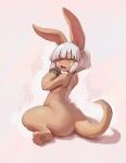 anthro felid hi_res lagomorph leporid made_in_abyss mammal nanachi rabbit solo starcatbloom wide_hips