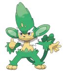  :3 absurdres artist_request black_eyes closed_mouth full_body highres official_art pokemon pokemon_(creature) pokemon_bw pokemon_focus simisage smile solo standing third-party_source thumbs_up transparent_background 