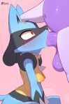absurd_res animal_genitalia animal_penis anthro balls blue_body blue_fur blush bodily_fluids breasts butt canid canine deep_throat digital_media_(artwork) dragon duo equine_genitalia equine_penis fellatio female fur generation_4_pokemon generation_6_pokemon genital_fluids genitals goodra head_grab hi_res horn lucario male male/female male_penetrating mammal mythological_creature mythological_scalie mythology nintendo nipples nude open_mouth oral oral_penetration penetration penile penis penis_in_mouth pokemon pokemon_(species) rabbitadvisory scalie sex simple_background small_breasts tail tears