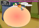 2024 activision anal anal_penetration anthro bandicoot belly belly_expansion big_belly bloated blush body_inflation coco_bandicoot counter crash_bandicoot crash_bandicoot_(series) donation_drive duo english_text expansion female food forest fruit fruit_gag gag gagged hi_res huge_belly hyper hyper_belly hyper_inflation immobile inflation jungle jungle_background liquid_inflation machine male mammal marsupial navel ohdeeriemay penetration plant sitting sitting_on_ground spherical_inflation text thought_bubble tree weight_gain wumpa_fruit