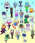 1_antenna 1_eye 2_antennae 2_horns 5_fingers 6_arms :3 alt_(pop&#039;n_music) ambiguous_gender animate_inanimate antennae_(anatomy) anthro armwear asian_clothing bemani black_arms black_body black_boots black_bottomwear black_clothing black_eyes black_footwear black_legs black_necktie black_pants black_shirt black_shoes black_skirt black_suit black_topwear blue_blush blue_bottomwear blue_clothing blue_feet blue_footwear blue_pants blue_shoes blue_skirt blue_teeth blush blush_stickers bodily_fluids boots bottomwear bow_tie brown_inner_ear cane clothed clothing cord_tail crossed_arms crossover crown cybernetics cyborg dandy&#039;s_world darkner deltarune domestic_cat double_v_sign dress drooling east_asian_clothing echo_(vocaloid) edgar_(electric_dreams) elbow_gloves electric_dreams_(1984) electronics eyelashes eyeless eyes_closed featureless_crotch feet felid feline felis female fingers flesh_fang flower fluffy_ears footwear for_a_head gesture gloves green_antennae green_body green_bottomwear green_bow_tie green_clothing green_eyelashes green_eyes green_mouth green_pants green_pupils green_suit green_teeth grey_antennae grey_arms grey_body grey_clothing grey_hands grey_legs grey_suit group hair hand_gesture hand_on_hip hand_on_own_hip hands_behind_back handwear headgear heart_symbol hi_res hifi_god holding_microphone holding_object horn humanoid jacket japanese_clothing japanese_school_uniform just_dance karen_plankton konami lagomorph leporid library_of_ruina little_king&#039;s_story living_computer long_nose looking_aside looking_at_viewer machine magician&#039;s_quest:_mysterious_times male mammal melanie_(regretevator) microphone mischievous_smile multi_arm multi_limb multicolored_teeth navel necktie nemo_(library_of_ruina) neon_j. nickelodeon no_straight_roads oban_star_racers object_head oceanbreakup one_ear_up open_mouth open_smile orange_arms orange_eyes orange_hair orange_legs orange_mouth pants para-dice pink_clothing pink_footwear pink_gloves pink_handwear pink_inner_ear pink_necktie pink_shoes pink_teeth plant pointy_nose pop&#039;n_music prince_robot_iv project_moon pupils purple_clothing purple_jacket purple_topwear rabbit red_body red_bow_tie red_clothing red_flower red_horn red_necktie red_rose red_suit red_tail red_teeth red_topwear regretevator rgb_(tpoh) roblox robot robot_humanoid rom_(u.b._funkeys) rose_(flower) saga_(comic_book) saliva school_uniform screen screen_face screen_head shirt shoes skirt smile socks spade_tail spiral_pupils spongebob_squarepants standing star_symbol suit sweat tail teeth television tengai_makyo tenna_(deltarune) the_property_of_hate toons_(dandys_world) topwear tv-20c tv-kun_(ugo_ugo_ruga) tv_head tv_head_robot tv_man_(tengai_makyou) u.b._funkeys ubisoft ugo_ugo_ruga undertale_(series) uniform v_sign vee_(dandy&#039;s_world) vertical_bar_eyes vocaloid white_armwear white_boots white_bottomwear white_clothing white_dress white_ears white_elbow_gloves white_eyes white_flower white_footwear white_gloves white_handwear white_mouth white_pants white_socks x_eye yellow_antennae yellow_clothing yellow_footwear yellow_necktie yellow_sclera yellow_shoes yellow_teeth
