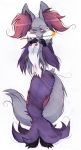  anthro blush bodily_fluids breasts canid canine delphox eyelashes female fire fox hi_res horny_(disambiguation) mammal navel nintendo nipples object_in_mouth pok&eacute;mon pok&eacute;mon_(species) seductive shiny_pok&eacute;mon solo sweat unknown_artist video_games 