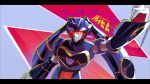  1girl absurdres alternate_design assault_visor decepticon genderswap highres humanoid_robot insignia mask mecha mechanical_hair mouth_mask primusibi red_visor robot robot_girl science_fiction soundwave_(transformers) transformers transformers_animated twintails 