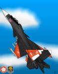  absurdres ace_combat ace_combat_7 aircraft airplane fighter_jet highres mihaly_a_shilage military_vehicle non-web_source su-30 