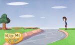 2019 3_fingers 3_toes animal_crossing animated blue_dress_shirt blue_sky bottomwear brown_eyes brown_flip_flops brown_hair clothed clothed_human clothing colored cookieboy011 date day digital_media_(artwork) english_description eyebrow_through_hair eyebrows feet fingers flower fully_clothed fully_clothed_human grass hair human human_only light lighting male male_human mammal nintendo no_pupils not_furry open_mouth orange_flower outside pink_flower pink_nose plant red_bottomwear red_clothing red_shorts red_tongue river shaded short_hair shorts side_view sky solo standing story story_in_description tan_body tan_skin time toes tongue translucent translucent_hair tree triangle_nose villager_(animal_crossing) water