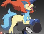  animal_genitalia animal_penis balls bodily_fluids breeding_mount cum ejaculation equid equine equine_penis genital_fluids keldeo keldeo_(resolute_form) legendary_pok&eacute;mon male male_focus mammal masturbation nintendo open_mouth penis pok&eacute;mon pok&eacute;mon_(species) solo tongue video_games winick-lim 