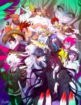  6+boys 6+girls @_@ abs ahoge black_flower black_hair black_hat black_jacket black_necktie black_pants black_suit blonde_hair blue_hair blush blush_stickers breast_pocket breasts brown_hair camera chain chef_hat cleavage clenched_hands clenched_teeth closed_mouth commentary crazy_grin danganronpa_(series) danganronpa_3_(anime) dark-skinned_male dark_persona dark_skin dress dress_flower ear_piercing elbow_gloves english_commentary enoshima_junko eyelashes eyepatch facial_hair fingernails flower freckles galaga glasses gloves goatee goggles green_jacket green_pants grey_hair grey_sports_bra hair_flower hair_horns hair_ornament hanamura_teruteru hand_fan hand_on_own_face hat highres holding holding_camera holding_fan holding_hair_ornament holding_syringe jacket japanese_clothes kamukura_izuru kimono koizumi_mahiru komaeda_nagito kuzuryu_fuyuhiko large_breasts long_hair long_sleeves mioda_ibuki mittens multicolored_hair multiple_boys multiple_girls muscular muscular_male nail_polish neckerchief necktie nidai_nekomaru night_vision_device nurse_cap official_alternate_costume official_alternate_eye_color official_alternate_hairstyle open_clothes open_jacket outstretched_arm owari_akane pants pekoyama_peko piercing pink_hair pocket ponytail purple_hair purple_scarf red_eyes red_hair red_hat red_nails red_shirt rpmfgb saionji_hiyoko scar scar_across_eye scar_across_eyes scar_on_face scarf sharp_fingernails sharp_teeth shirt short_hair short_sleeves single_mitten snake snake_wrapped_around_body soda_kazuichi sonia_nevermind spoilers sports_bra striped_clothes striped_shirt suit syringe tan tanaka_gundham teeth third-party_source togami_byakuya_(danganronpa_2) toned toned_female tongue tongue_out torn_clothes torn_shirt torn_sleeves tsumiki_mikan two-tone_hair two-tone_shirt undercut upper_teeth_only v-shaped_eyebrows very_long_hair white_dress white_gloves white_hat white_kimono white_shirt white_tiara yellow_neckerchief 