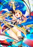  fate_testarossa mahou_shoujo_lyrical_nanoha mikazuki_akira nipples thighhighs 