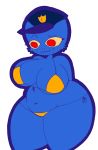  :3 absurd_res anthro aunt_molly_(nitw) big_breasts bikini breasts clothed clothing domestic_cat eyebrows eyelashes felid feline felis female hi_res huge_breasts mammal navel night_in_the_woods rexon02 slightly_chubby smile solo swimwear thick_thighs video_games whiskers wide_hips 