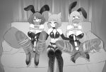  bondage bunny_girl hikari_(xenoblade_2) homura_(xenoblade_2) lumpychan niyah xenoblade xenoblade_chronicles_2 