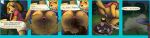  absurd_res animal_crossing anthro anus artist_name blue_border blush bodily_fluids border bottomwear bottomwear_down building butt canid canine canis character_name clenched_teeth clothing comic crouching crowning_feces desperation digging domestic_dog ellipsis english_text eyes_closed fart fart_cloud feces feces_on_ground feces_pile female female_farting female_peeing female_pooping fur genital_fluids genitals grass hi_res holding_object holding_shovel holding_tool house isabelle_(animal_crossing) lamp lantern maarzdud makeshift_toilet mammal moon night nintendo open_mouth orange_body orange_fur outside peeing pencil_skirt pink_clothing pink_shirt pink_topwear plant pooping pooping_on_floor public_peeing public_pooping raised_tail scatplay shih_tzu shirt shovel shrub skirt skirt_down sky solo speech_bubble star starry_sky tail talking_to_self teeth text toilet_paper tools topwear toy_dog urine urine_stream vulva watersports wiping_butt yellow_body yellow_fur 