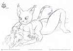  2018 anthro breast_squish breasts breasts_frottage burmecian claws crossover digimon digimon_(species) duo ear_tuft female female/female final_fantasy final_fantasy_ix freya_crescent gatomon inner_ear_fluff kirumo-kat licking licking_lips lying mammal monochrome nude on_back pinned ringtail rodent self_lick simple_background size_difference sketch square_enix squish tail_tuft toe_claws tongue tongue_out tuft video_games 