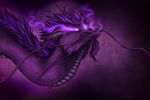  2017 asian_mythology digital_media_(artwork) dragon east_asian_mythology eastern_dragon feral hair hi_res mistyrdis mythology simple_background solo 