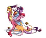  applejack_(mlp) badday28 dragon equid equine fluttershy_(mlp) friendship_is_magic fusion group horse mammal my_little_pony pinkie_pie_(mlp) rainbow_dash_(mlp) rarity_(mlp) twilight_sparkle_(mlp) 