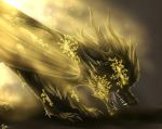  2018 claws digital_media_(artwork) dragon feral fur furred_dragon hair horn mistyrdis solo standing wings 
