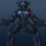  1:1 2019 alien anthro balls bodily_fluids claws darksideofdiscovery erection fur hi_res humanoid_penis incineroar long_tongue male mammal marvel muscular muscular_male nintendo nude open_mouth penis pok&eacute;mon pok&eacute;mon_(species) red_fur saliva solo symbiote teeth tongue tongue_out vein veiny_penis venom_(marvel) video_games 