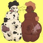 2025 anal anal_penetration anthro anthro_penetrated backsack balls big_butt big_penis black_hair black_nose black_spots bodily_fluids bouncing_butt brown_balls brown_body brown_eyes brown_fur brown_penis butt canid canine canis collar collar_only cum cum_from_ass cum_in_ass cum_inside cum_on_butt cum_on_penis cum_splatter disembodied_penis domestic_dog drooling duo_focus erection eye_roll female female_penetrated five_nights_at_freddy's:_secret_of_the_mimic fur genital_fluids genitals green_collar group hair half-closed_eyes heart_symbol hewa hi_res huge_butt human human_on_anthro human_penetrating human_penetrating_anthro interspecies looking_pleasured looking_up male male/female male_penetrating male_penetrating_female mammal markings moan narrowed_eyes nude onomatopoeia overweight overweight_anthro overweight_female penetration penis poodle pupils rear_view red_collar saliva sex sharp_teeth sharpay_(secret_of_the_mimic) simple_background sound_effects spiked_collar spikes spots spotted_body spotted_fur sweat tan_balls tan_body tan_fur tan_hair tan_penis teeth text thick_thighs thrusting tongue tongue_out white_body white_fur yellow_background yellow_eyes
