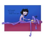 4_fingers absurd_res after_sex animal_behavior anthro bed blush breasts dialogue duo exhausted female fingers flaccid furniture genitals glitch_productions hi_res humanoid jax_(tadc) lagomorph leporid male mammal nude onomatopoeia penis poking_head pomni_(tadc) rabbit screaming_alice scribble_eyes scribbles slim small_breasts sound_effects text the_amazing_digital_circus