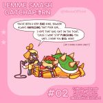 1:1 animal_crossing anthro armband ball_gag bdsm bondage boots bound bowser bracelet canid canine canis claws clothing collar corset domestic_dog duo english_text female footwear gag genitals green_shell hair horn isabelle_(animal_crossing) jewelry koopa lingerie lying male male/female mammal mario_bros mask nikotoofficial nintendo on_front red_hair restraints rope rope_bondage scalie service_top sharp_teeth shell shoes speech_bubble spiked_armband spiked_bracelet spiked_collar spiked_shell spikes spikes_(anatomy) submissive submissive_male tail teeth text topwear vulva whip yellow_body