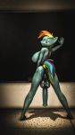  2016 3d_(artwork) 3d_animation 9:16 animal_genitalia animal_penis animated anthro areola backsack balls big_balls big_breasts big_penis blonde_hair blue_tail board breasts butt chalkboard cutie_mark dickgirl digital_media_(artwork) equid equine_penis erection eyebrows eyelashes friendship_is_magic green_tail hair hi_res horn inside intersex looking_at_viewer looking_back mammal multicolored_tail my_little_pony nipples nude open_mouth orange_hair penis presenting purple_eyes purple_tail rainbow_dash_(mlp) screwingwithsfm smile solo source_filmmaker standing tongue tongue_out unicorn yellow_tail 