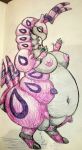  absurd_res anthro arthropod belly big_belly big_clitoris clitoris deep_navel drinking dripping_pussy erect_nipples female gesture hi_res horn hyper hyper_pussy insect navel nintendo nipples nude obese obese_female overweight overweight_female pok&eacute;mon pok&eacute;mon_(species) puffy_nipples pussy scolipede sketch solo standing traditional_media_(artwork) video_games waving ヤギ 