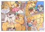 2026 anal anal_penetration anthro anus backsack baileyx balls balls_on_face big_balls big_penis bird_dog black_body black_fur blush bodily_fluids border_collie brown_body brown_fur butt butt_grab canid canine canis chair_position clothing collie comic cuckold cum cum_from_ass cum_in_ass cum_inside cum_on_face cum_splatter cum_string dialogue domestic_dog english_text foreskin from_behind_position fur genital_fluids genitals golden_retriever group hand_on_butt hand_on_face hand_on_penis hat headgear headwear herding_dog hi_res holidays hunting_dog jack_russell_terrier licking male male/male mammal masturbation multiple_scenes musclegut muscular nude_anthro nude_male open_mouth oral partially_clothed_anthro partially_clothed_male pastoral_dog pawpads penetration penile penile_masturbation penis penis_lick perineum pink_pawpads profanity rear_view retriever sex sheepdog size_difference sound_effects sweat terrier text these_aren't_my_glasses tongue top_hole trio valentine's_day white_body white_fur yellow_body yellow_fur