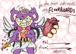  aipom ambiguous_gender bloodshot_eyes bottomwear bow_accessory chest_tattoo clothing cupid_costume dusk_(psykwol) ear_tuft edgar_allan_poe eye_twitch fake_halo fake_wings fur generation_2_pokemon gun hair heart_(organ) heart_eyes heart_symbol holidays loincloth nintendo organs pokemon pokemon_(species) psykwol purple_body purple_fur purple_hair ranged_weapon solo standing tail tail_hand tan_body tan_fur tattoo tuft unusual_anatomy unusual_tail valentine's_day valentine's_day_card weapon 