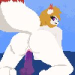  &lt;3 1:1 2_tails animated anthro anus batartcave black_nose blonde_hair canid canine digital_media_(artwork) dildo dipstick_ears dipstick_tail eyelashes female fox fur hair looking_at_viewer looking_back loop low_res mammal multi_tail multicolored_ears multicolored_tail nude penetration pixel_(artwork) pixel_animation purple_eyes pussy rear_view red_fur red_tail sex_toy solo two_tone_ears two_tone_tail vaginal vaginal_penetration white_fur white_tail 