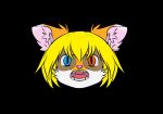  canid canine colored_eyes cub fox heterochromia mammal yoshiro_ono young 