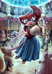  ambiguous_gender aquatic ballroom barefoot bellibolt blue_clothing bouquet bow_tie breasts cake candy cherry_blossom chocolate chocolate_fountain cleavage clothed clothing container dessert digital_media_(artwork) dress eeveelution english_text eyewear fashionable_style_mew feet female feral first_person_view fish flareon flower flower_bouquet food fountain fur furniture generation_1_pokemon generation_3_pokemon generation_6_pokemon generation_8_pokemon generation_9_pokemon glass glass_container glass_dome glasses gold_ring green_body group heart_symbol hi_res holidays holowear_(pokemon) hypno_(pokemon) legendary_pokemon looking_at_viewer luvdisc malamar mammal marble mask masquerade_mask meowscarada mew_(pokemon) multicolored_body nintendo open_mouth plant pokemon pokemon_(species) pokemon_unite prunus_(flower) rock rose_(flower) smeargle20 smile solo stairs stonjourner tail text tinkaton valentine's_day video_games water yellow_body 